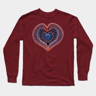 Biometric Acoustics Heart Long Sleeve T-Shirt